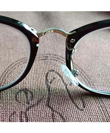 Premium Ginton Nose Pads & Glasses Repair Set - Metal Replacement Nose Pad Holder for Vintage Oxen Horn Frames - Buy Online on GoSupps.com