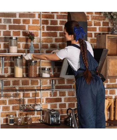 2 Pieces Hair Rope with Bow 8 Inches Large Cheer Bow Hair Accessories with Bow for Cheerleader Ponytail Holders Giant Cheerleading Ribbons - Buy Online on GoSupps.com