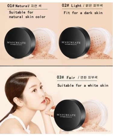 DUOLAIMENG Mineral Sheers Loose Finishing Powder Translucent Fair 15g/0.53oz 01natural Color - Buy Online on GoSupps.com