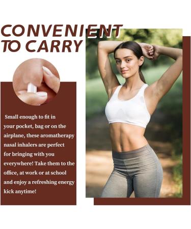 Aromatherapy Nasal Inhaler for Weight Loss & Body Shaping - Lymphatic Detox & Edema Elimination - Skin Tightening & Body Sculpting - Buy Online on GoSupps.com