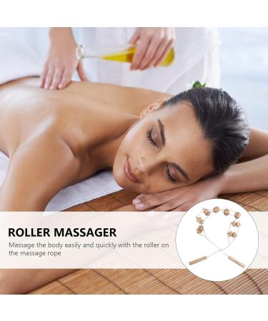 Exceart Neck & Back Massager - Portable Muscle Roller & Trigger Point Massage Tool for Relaxation | International Shipping - Buy Online on GoSupps.com
