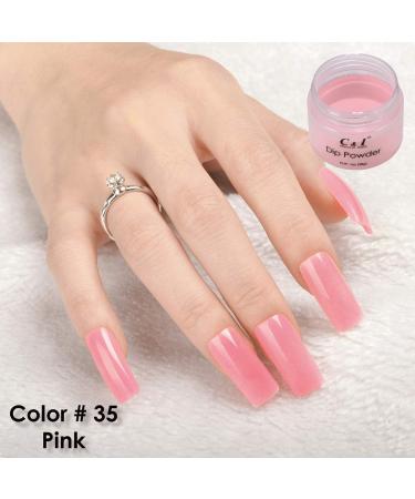 C & I Dipping Powder Colour No. 035 Pink Red Colour System - Buy Online on GoSupps.com