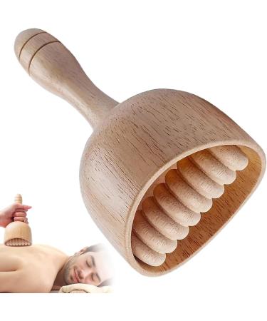 Holz Therapy Massage Tools | Manual Lymphatic Drainage & Gua Sha Body Tool for Men | 3.9 x 3.5 Inches - Buy Online on GoSupps.com