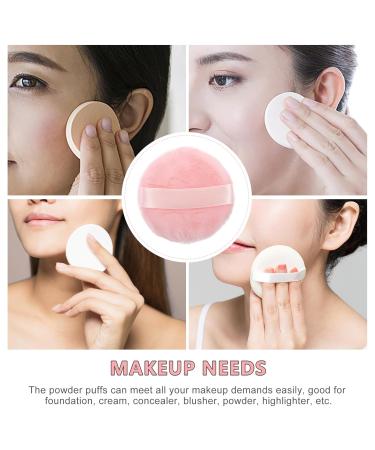 FRCOLOR 4 pcs Makeup Puff Set - Loose Powder Applicators for Flawless Face Makeup | Soft Cotton Pads for Women - Buy Online on GoSupps.com