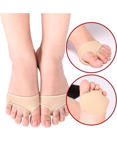 Foot Care Toe Caps & Metatarsal Sleeves: Gel Cushions for Morton's Neuroma Bunion Relief & Forefoot Pain - Soft Pads & Separators - Buy Online on GoSupps.com