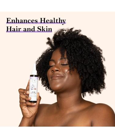 Naturall Jamaican Black Castor Oil Serum with Lavender - 100% Natural Hair Growth Solution - Silicone-Free Formula for Curly, Dry & Damaged Hair - 100ml - Buy Online on GoSupps.com