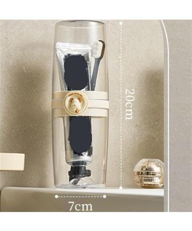 Portable Travel Toothbrush Holder & Mouthwash Cup Set - Perfect Toiletry Organizer for Business & Travel - Buy Online on GoSupps.com