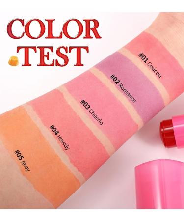 Blush Milk Jelly Blush Blush Milk Jelly Milk Cooling Water Jelly Tint Milk Blush Stick Moisturizer Milk Blush Long Lasting Glazed Lip Gloss Smooth Lip Lines Glossy Makeup(B 9g) - Buy Online on GoSupps.com