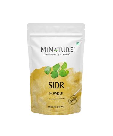Sidr Powder by mi nature | 227g (8oz) (0.5 lb) | Sidr leaves Powder for hair | Natural Hair conditioner | Natural source of mucilages and saponins | Natural hair cleanser