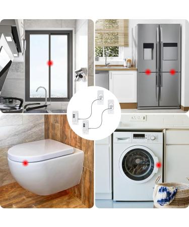 2 Pcs UPVC Window Safety Locks - Childproof Restrictors with Password Protection | Self Adhesive & Screw-On Installation | Ideal for Windows, Doors, Cupboards & Drawers - Buy Online on GoSupps.com