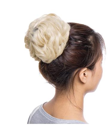 SEGO Hairpiece Hair Tie Bun Extensions - Natural Thick Bleached Blonde #613C | International Shipping - Buy Online on GoSupps.com