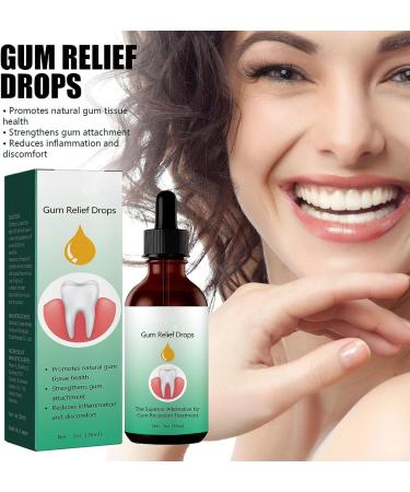 ZHBiwmatn 2024 New 4Pcs Dentizen Drops Gum Regrowth Drops Gum Restore Treatment Drops Repair Gum Regrowth for Receding Gum Rejuvenate Your Gums with Ease 30ml/1fl.oz - Buy Online on GoSupps.com