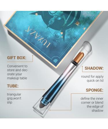 LUXAZA 24H Longwear Cream Eyeshadow Stick Set | Copper Brown Metallic Shimmer | Waterproof & Cruelty-free | Vegan Eye Makeup - 3 PCS - Buy Online on GoSupps.com