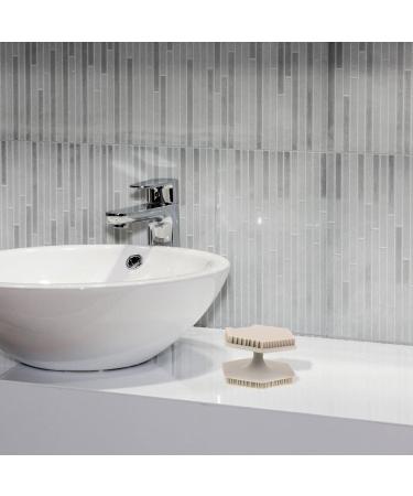 minkissy Silicone Face Scrubber Double Sided Face Cleansing Brush Manual Skin Care Face Exfoliator for Women Men Grey - Buy Online on GoSupps.com