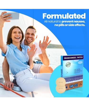 Ship-EEZ Sea Sickness Patch for Cruisers | Effective Relief for Nautical Adventures - Buy Online on GoSupps.com