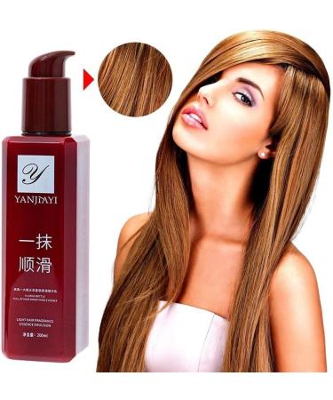 Yanjiayi 200ml Hair Smoothing Leave-in Conditione Smooth Conditioner Elastic Treatment Care Cream Hair Essence Leave-in - Buy Online on GoSupps.com
