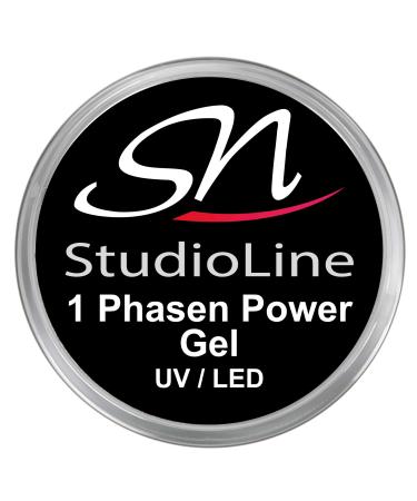 SN nail design 1 phase power gel for gel nails UV gel LED nail gel thick viscosity all in one clear transparent clear thick 15ml