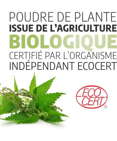 Organic Nettle Leaf 230 mg - 200 Capsules - Ecocert Certified - Orgaliane - Buy Online on GoSupps.com