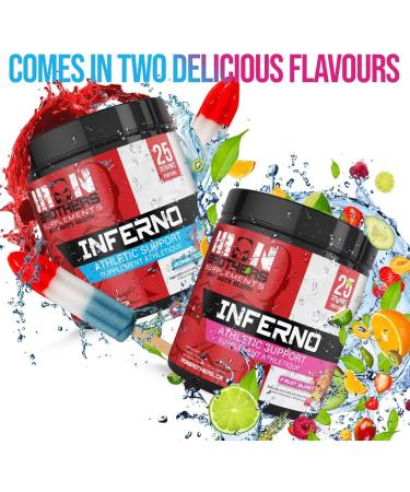Iron Brothers Supplements - Inferno Weight Loss Supplements for Women & Men | Detox for Weight Loss and Belly Fat Thermogenic Support - Workout Supplement | Help Cognitive Health Increases Energy Bombsicle - Buy Online on GoSupps.com