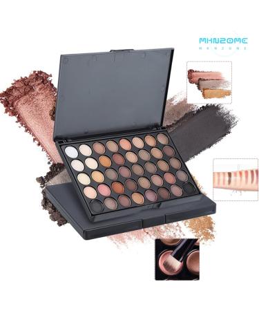 Professional Makeup Set with Make-up Bag - MKNZOME Travel Kit | Eyeshadow, Foundation, Lip Gloss | Perfect Gift for Women & Girls - Buy Online on GoSupps.com