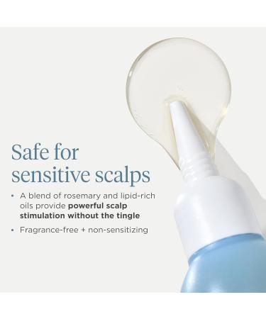 Briogeo Scalp Revival Rosemary Pre-Wash Oil | Vegan Dry Scalp Treatment for Stronger Hair | 3.4 fl oz - Soothe & Moisturize - Buy Online on GoSupps.com