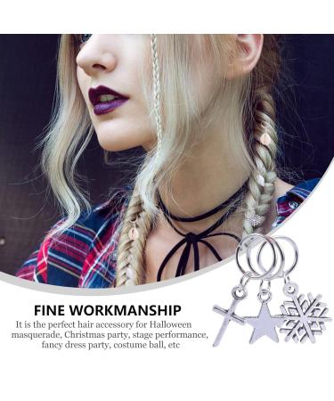 Buy SOLUSTRE 50Pcs Hair Jewelry Rings - Aluminum Beads & Cuffs for Dreadlocks Braids & Hair Accessories - International Shipping Available - Buy Online on GoSupps.com