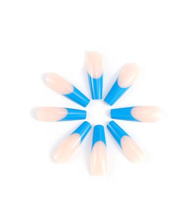 Brishow Artificial Ballerina Nails - Long Press On Acrylic Nails 24pcs for Women & Girls - Shop Now! - Buy Online on GoSupps.com