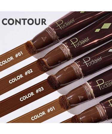 Contour Beauty Wand - Cream Contour Stick with Cushion Applicator (CONTOUR 02) - Buy Online on GoSupps.com