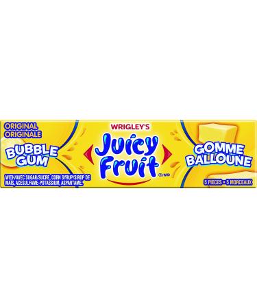 JUICY FRUIT Fruit Flavoured Chewing Gum 5 Chunks 18 Packs - Buy Online on GoSupps.com