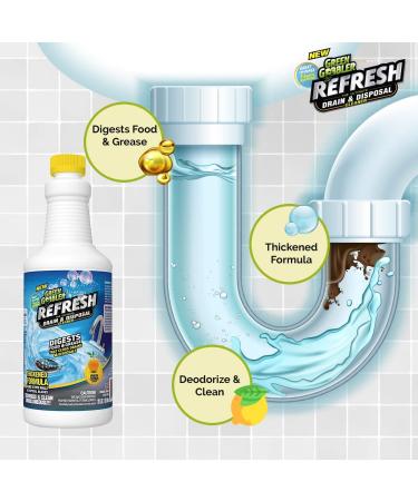 Green Gobbler Garbage Disposal Drain Cleaner & Odor Eliminator - Buy Online on GoSupps.com