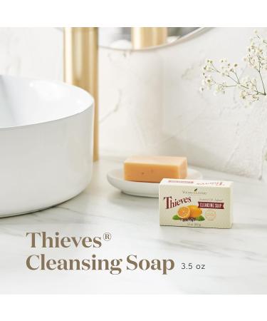 Buy Young Living Thieves Cleansing Soap - Natural Botanicals & Essential Oil Blend - 3.5 oz - International Shipping Available - Buy Online on GoSupps.com