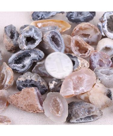 Natural Crystal Rough Raw Gem Collectible Ore s Natural Agate Geodes Drusy Quartz Slice Cluster (Color : 1-3.5cm Size : 1-5 cm) 1-5 cm 1-3.5cm - Buy Online on GoSupps.com