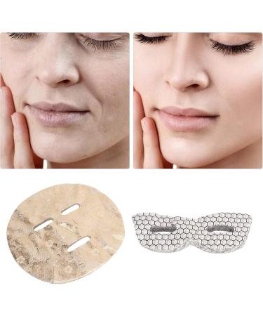Qukaim Moisturizing Face Mask Paper Hydrating Face Eye Mask Paper Set DIY Moisturizing Gentle Hydrating Face Mask Sheet for Home Salon Disposable Skin Friendly - Buy Online on GoSupps.com