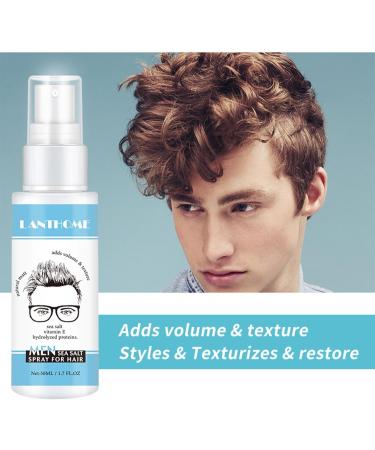 Men's Sea Salt Spray Mens Beach Hair Spray Sea Salt Spray Sea Salt Spray For Hair Men Quick Texturizing Hair Styling Volume Spray Creates Waves&Textures With A Matt Finish Lifts Texturizes Hair (3PC) - Buy Online on GoSupps.com