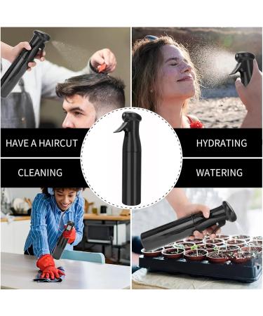 Barber 300ML Hairdressing Spray Bottle - Salon Hair Tools & Water Sprayer for Beauty Hair Care - White Color - Buy Online on GoSupps.com
