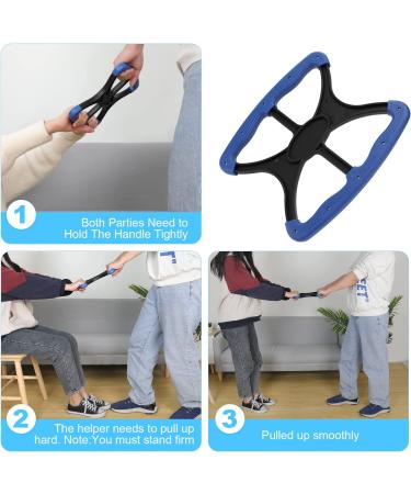 Sotvacmit Standing Aid and Handicap Lift Assist for Elderly & Disabled - Non-Slip Handle, Blue - Buy Online on GoSupps.com