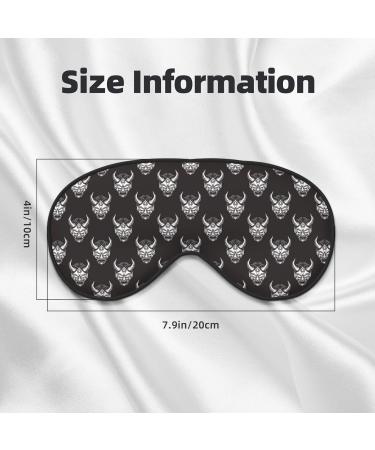 Vintage Devil Mask Sleep Mask | Adjustable Double-Sided Eye Cover | Soft Sleeping Eye Mask | Perfect Shading & Eye Edema Reduction | International Shipping Available - Buy Online on GoSupps.com