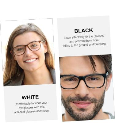 20 Pairs of Comfortable Temple Cushions for Glasses | Anti-Slip Hook Tips | Perfect for Reading Glasses & Kids - Buy Online on GoSupps.com