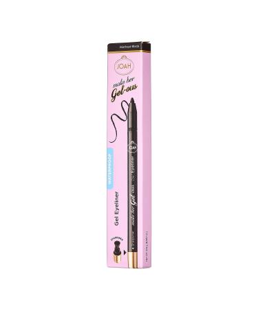 JOAH Gel-ous Waterproof Eyeliner - Self-Sharpening Pencil for Long-Lasting Color Definition, Blackest Black - 1 Fl Oz - Buy Online on GoSupps.com