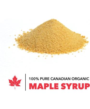 Pure Organic Maple Sugar (175gr) Canadian Made | Pure Natural Organic Tristan Foods (Grind - Fine Granulated) - Buy Online on GoSupps.com