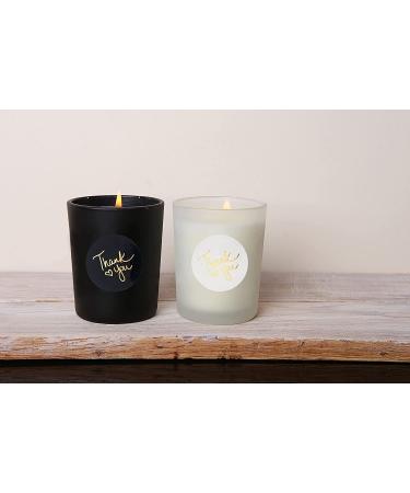 500 Self-Adhesive 2 Thank You Stickers | Waterproof with Gold Foil Design - Perfect for Small Businesses | 4 Classic Colors - Buy Online on GoSupps.com