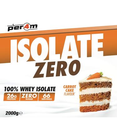  per4m Per4m Isolate Zero Carrot Cake 2kg - Buy Online on GoSupps.com