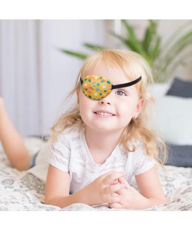 8 Pcs Adjustable Kids Eye Patches - Reusable Cute Elastic Eyepatch for Lazy Eye (Left/Right - Buy Online on GoSupps.com