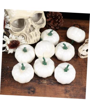 TOPPERFUN 16pcs Lifelike Pumpkins False Pumpkin Photo Props Unpainted Pumpkins Artificial Pumpkins Diy Craft Pumkin Foam Pumpkins Decor Home Decor Simulation Pumpkin Ornaments Halloween - Buy Online on GoSupps.com