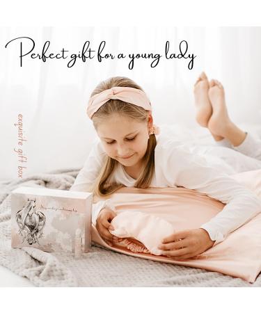 Teen Girl Accessories: Satin Pillowcase, Lavender Sleep Mask, Rose Quartz Despenser - Perfect Gifts for Preteen/Tween Girls - Buy Online on GoSupps.com
