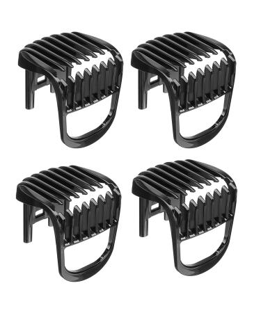 IGUATU 4x Beard Trimmer Comb for Shaver QT3300 QT3310 QT4000 QT4005 QT4007 QT4008 QT4012 QT4013 QT4014 QT4015 XA4003