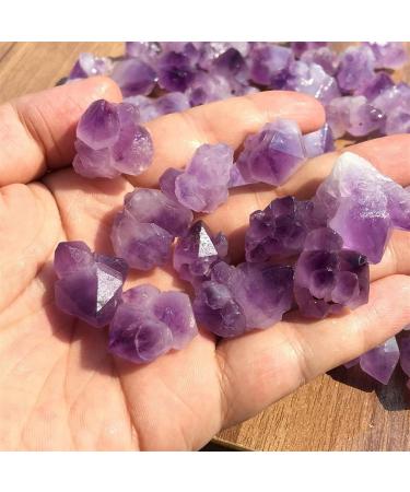Natural Crystal Rough 100g Bulk Lot Natural Rough Lavender Amethyst Cluster Gravel Quartz Crystal Raw Stone - Buy Online on GoSupps.com