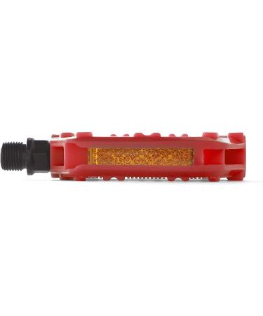 BW Youth Bicycle Pedals - Kids Sized Bike Pedals with 9/16 Spindle - Red - Buy Online on GoSupps.com