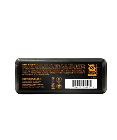 SheaMoisture African Black Soap Bar for Troubled Skin 8 oz (Pack of 2) | Natural Cleanser with Shea Butter International Shipping Available - Buy Online on GoSupps.com