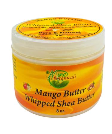 Mine Botanicals Whipped Body Butter with Mango Butter 8 oz Moisturizing Nourishing - Buy Online on GoSupps.com